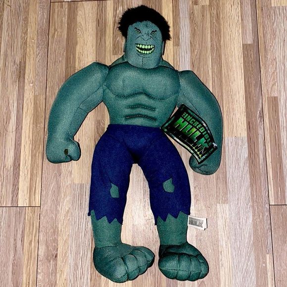 Marvel Toys Marvelthe Incredible Hulk Plush Y2k Hulk Smash Stuff